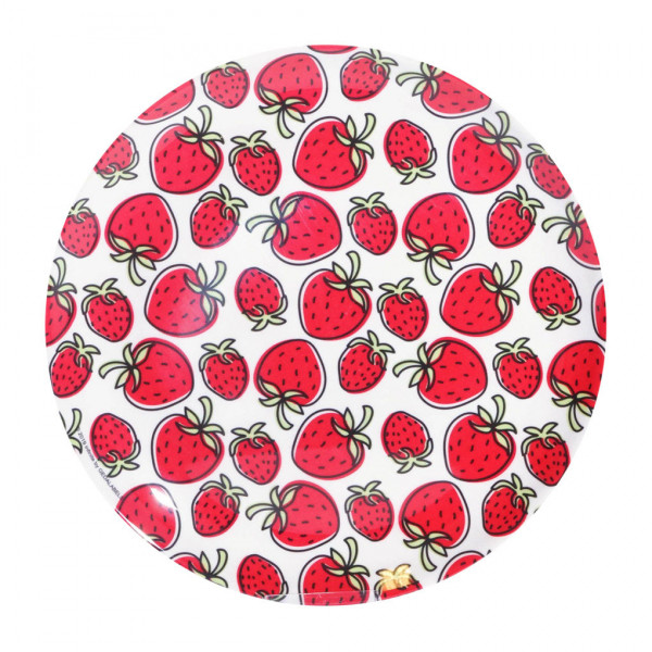 Plate Strawberry 20cm