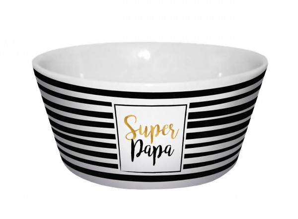 Bowl Super Papa Stripes 400ml