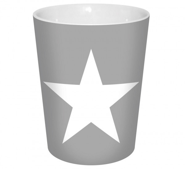 Coffee mug Star grey 300 ml