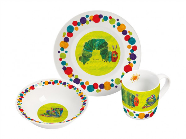 Children's dishes The Very Hungry Caterpillar 3 parts PP