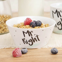 Müslischale Mr. Right 400ml