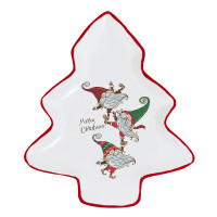 16756 Teller Tannenbaum Merry Christmas Wichtel 16756 Teller Tannenbaum Merry Christmas Wichtel