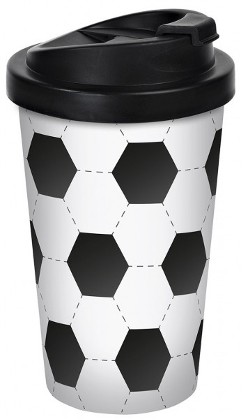 Coffee to go mug Soccer ball 400 ml