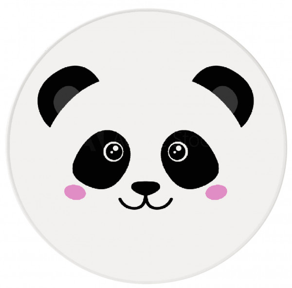 Plate Panda face 20cm