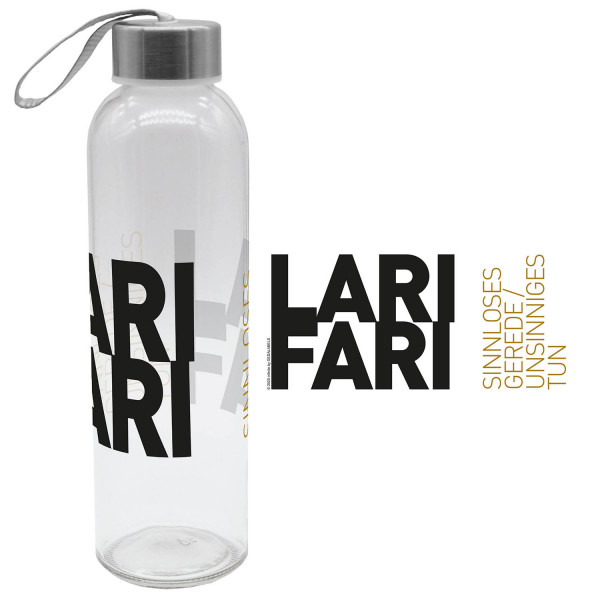 Drink bottle glass Larifari 500 ml