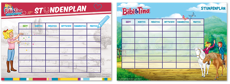 Stundenplan-Bibi-und-Tina-DIN-A4-UEbersicht-2x2