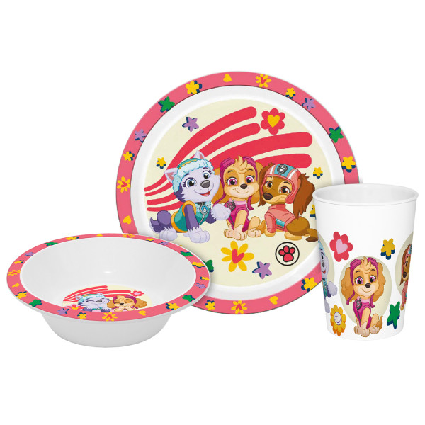 847974_Kindergeschirr_Paw_Patrol_Girls_3tlg_PP_A0