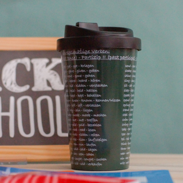 Coffee to go mug English 400 ml PP coffee to go mugs product