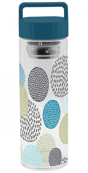 Water bottle with tea infuser Scandinavia design 400 ml