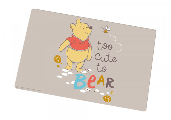 Placemat Winnie Pooh too cute to bear