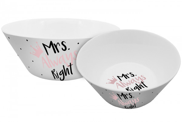 Bowl Mrs. Always Right 400 ml