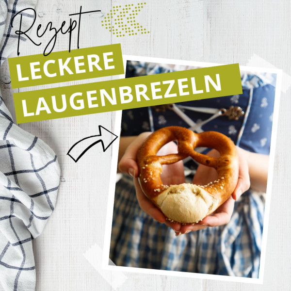 Rezept-Laugenbrezel