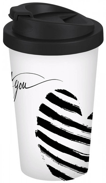 Coffee to go Becher Love You 400ml