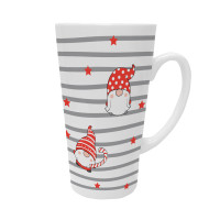 16753 Tasse Wichtel Streifen 450ml Keramik 16753 Tasse Wichtel Streifen 450ml Keramik