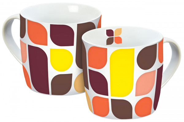 Mug Retro pattern 300 ml