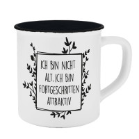 16970 Tasse Fortgeschritten attraktiv Emaille-Optik 400ml 16970 Tasse Fortgeschritten attraktiv Emaille-Optik 400ml