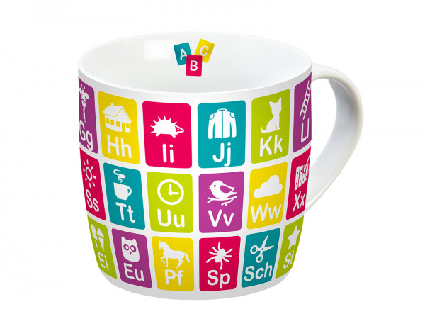 Tasse Anlauttabelle komplett 250ml