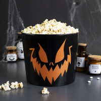13636 Popcorn Eimer Halloween Face 4L