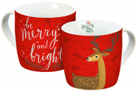 Mug Be merry and bright 300ml Mug Be merry and bright 300ml