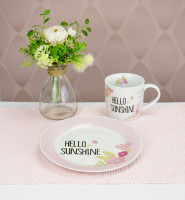 Plate Hello sunshine 20cm