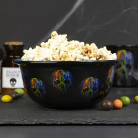 13633 mueslischale Neon Skull Emaille-Optik 600ml