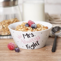 Bowl Mrs. Always Right 400 ml