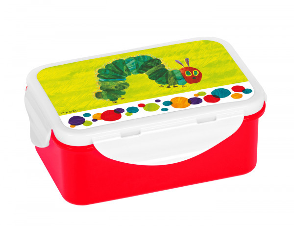 Brotdose klein Raupe Nimmersatt grün Raupe Nimmersatt