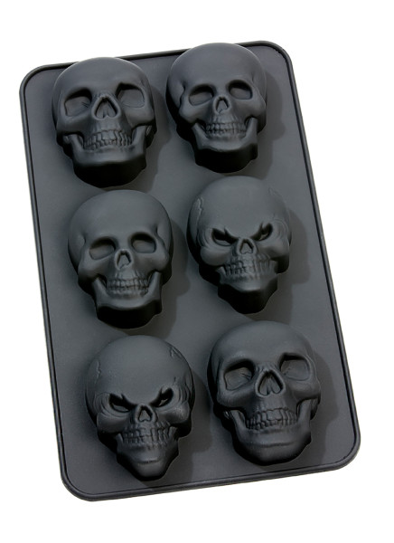 Silicone muffin mold Skull