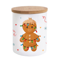 16758 Vorratsdose Lebkuchenmaenchen 550ml 16758 Vorratsdose Lebkuchenmaenchen 550ml