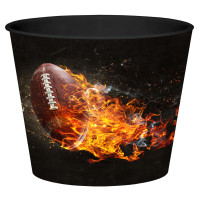 16911 Popcorn Eimer American Football Fireball 4l 16911 Popcorn Eimer American Football Fireball 4l