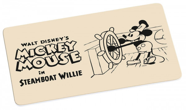 Frühstücksbrettchen Mickey in Steamboat Willie